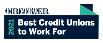 American Banker Best CU to Work For Logo 2021