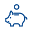 Pig bank icon